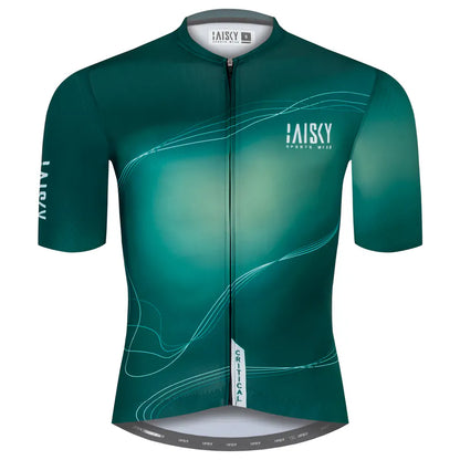 Baisky Men's Cycling Short Jersey | Critical Point Green