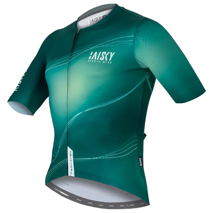 Baisky Men's Cycling Short Jersey | Critical Point Green