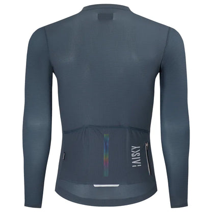 Baisky Men’s Cycling Long Jersey  | Purity IV Gray Blue