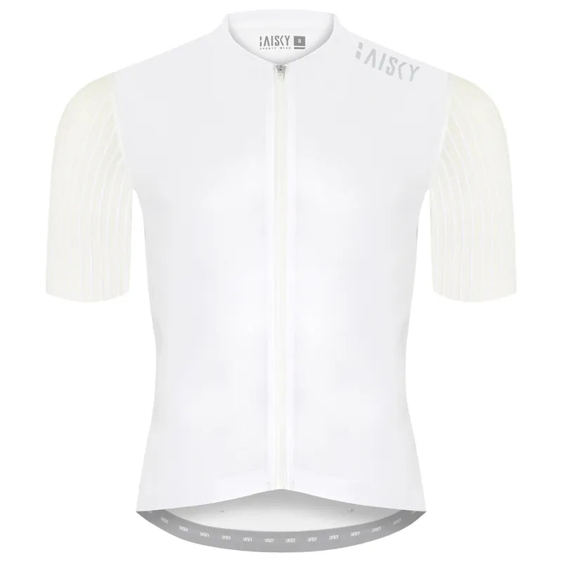 Baisky Men's Cycling Short Jersey  | Purity V White