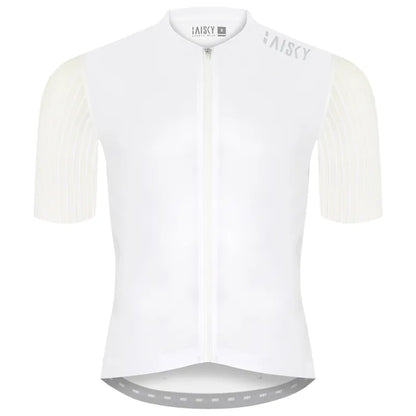 Baisky Men's Cycling Short Jersey  | Purity V White