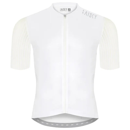 Baisky Men's Cycling Short Jersey  | Purity V White