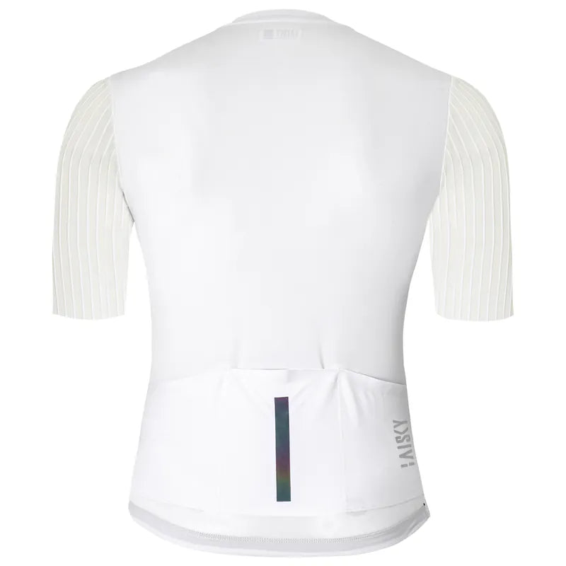 Baisky Men's Cycling Short Jersey  | Purity V White