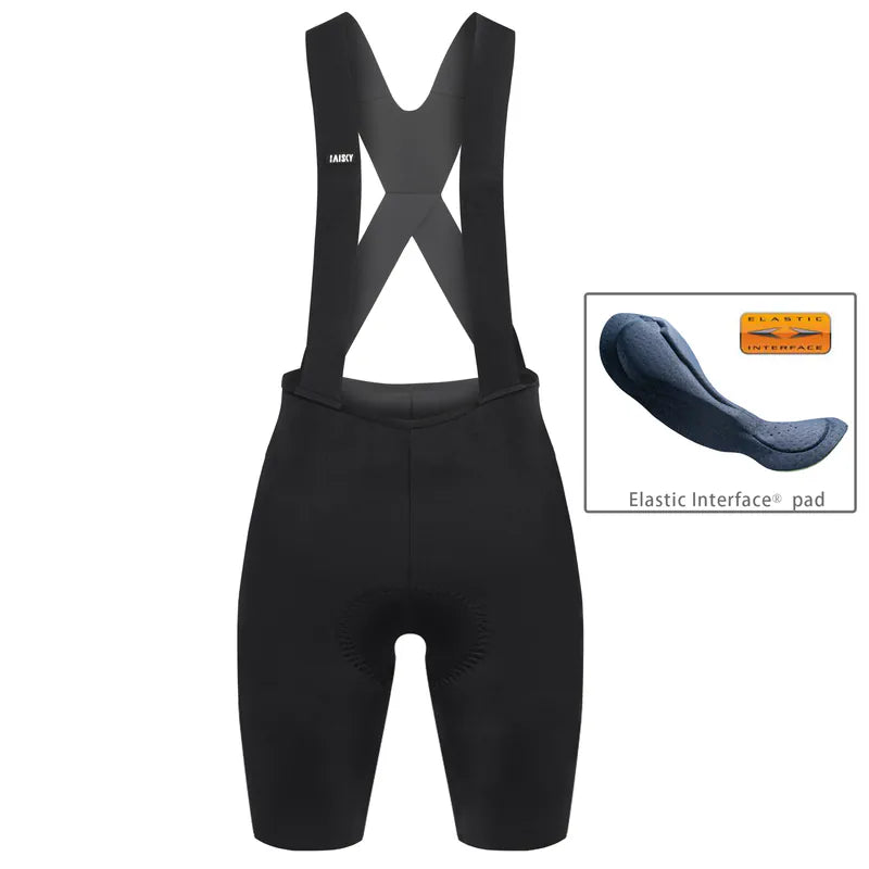 Baisky Men's Cycling Bibs Shorts| WindRide Black