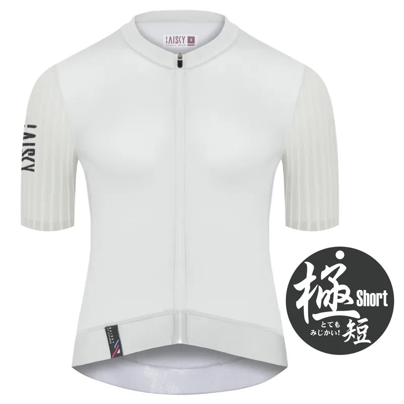 Baisky Women’s Cycling Short Jersey | BK EVO White