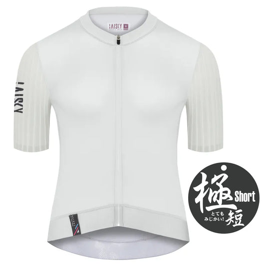 Baisky Women’s Cycling Short Jersey | BK EVO White