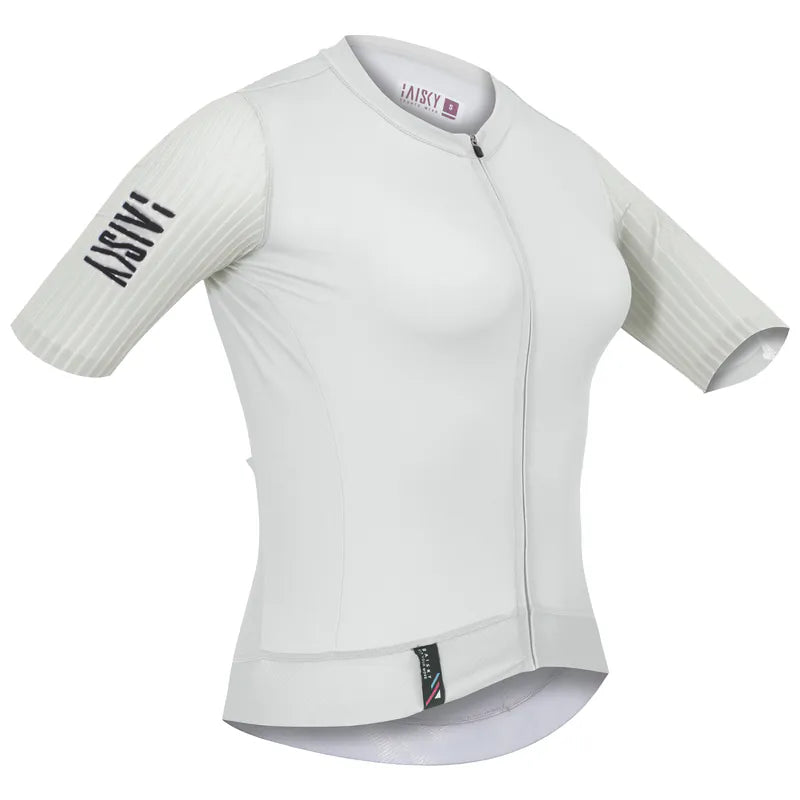 Baisky Women’s Cycling Short Jersey | BK EVO White