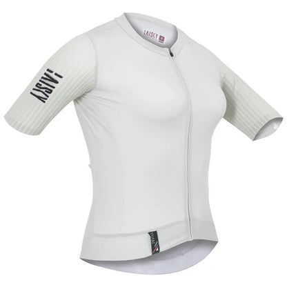 Baisky Women’s Cycling Short Jersey | BK EVO White