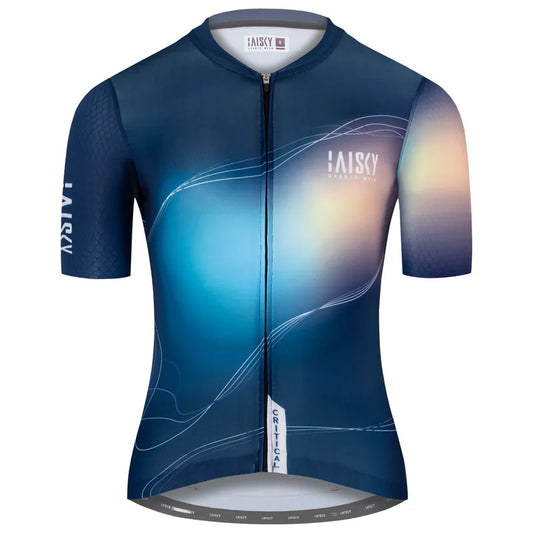 Baisky Women’s Cycling Short Jersey | Critical Point Darkblue
