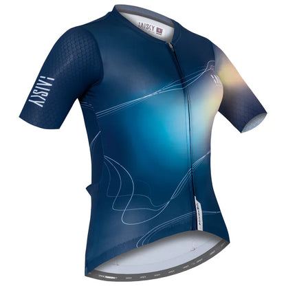 Baisky Women’s Cycling Short Jersey | Critical Point Darkblue