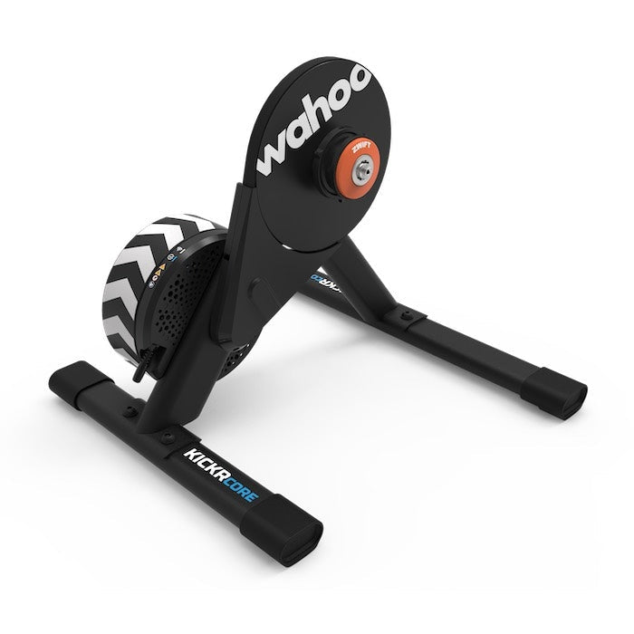 WAHOO KICKR CORE 2 with Zwift Cog & Click – Smart Direct-Drive Indoor Cycling Trainer