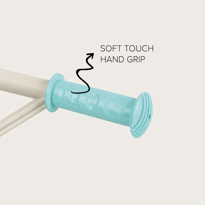 Polisport Balance Bike – Cream & Mint | Foldable Lightweight Ride for Young Explorers