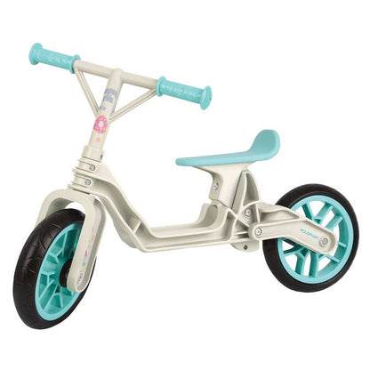 Polisport Balance Bike – Cream & Mint | Foldable Lightweight Ride for Young Explorers