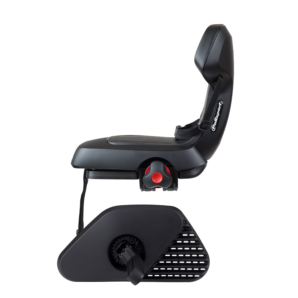 Polisport Guppy Junior CFS XR Rear Bicycle Seat - Black