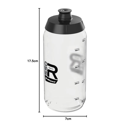 Polisport R550 Screw Cap Sports Water Bottle - Black | 550ml
