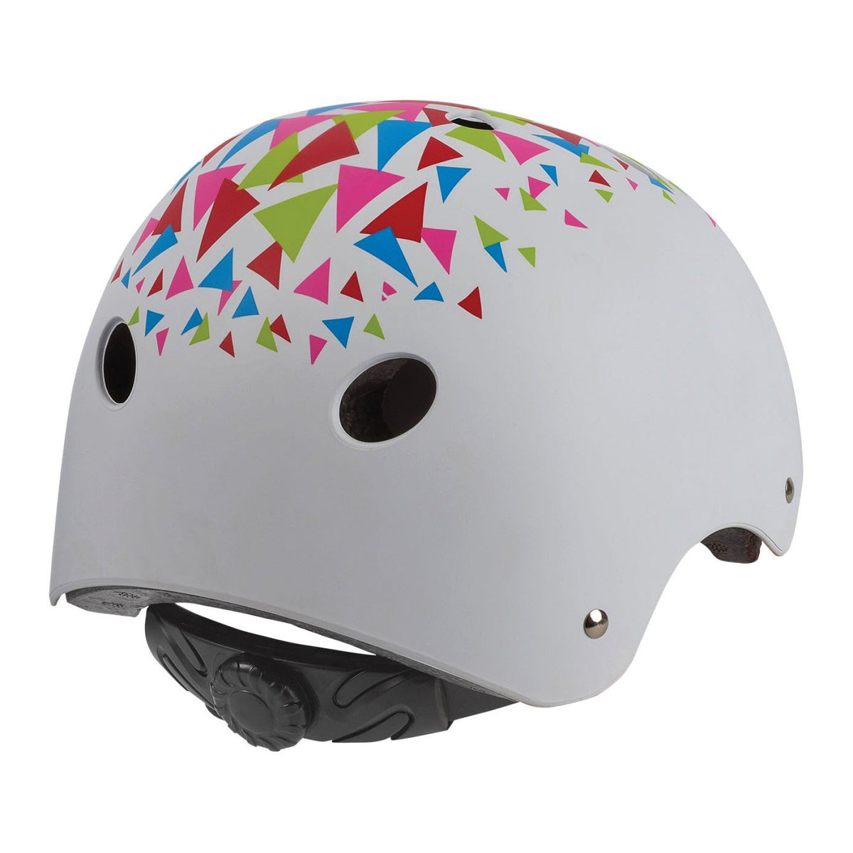 Polisport Urban Radical Kids Cycling Helmet - Black Green | Small (53 - 55 cm)