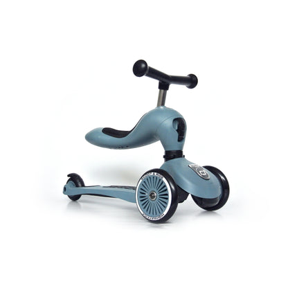 Scoot & Ride 2-in-1 Highwaykick-1 Scooter with Helmet XXS-S
