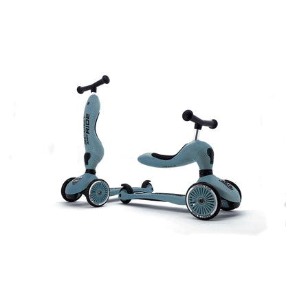 Scoot & Ride 2-in-1 Highwaykick-1 Scooter with Helmet XXS-S