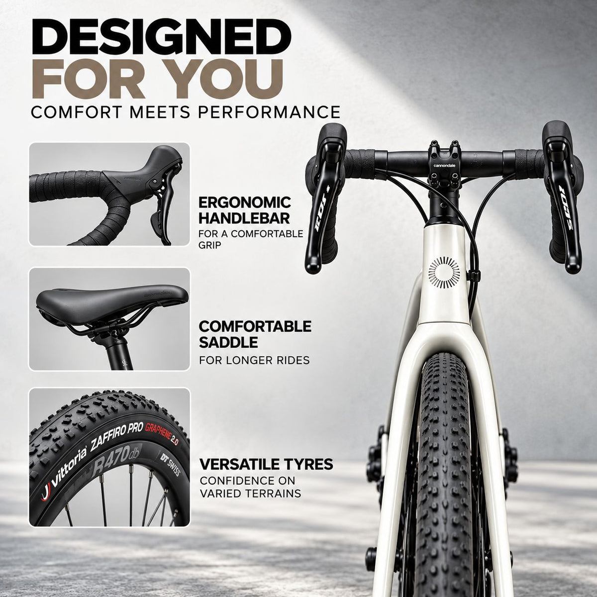 Cannondale 700 U Synapse 1 Road Bike | Cashmere - Small