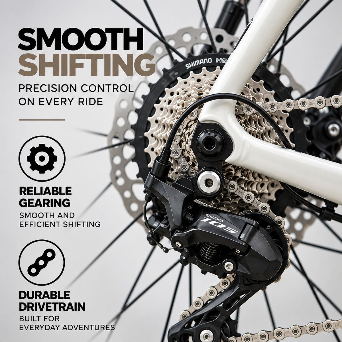 Cannondale 700 U Synapse 1 Road Bike | Cashmere - Small