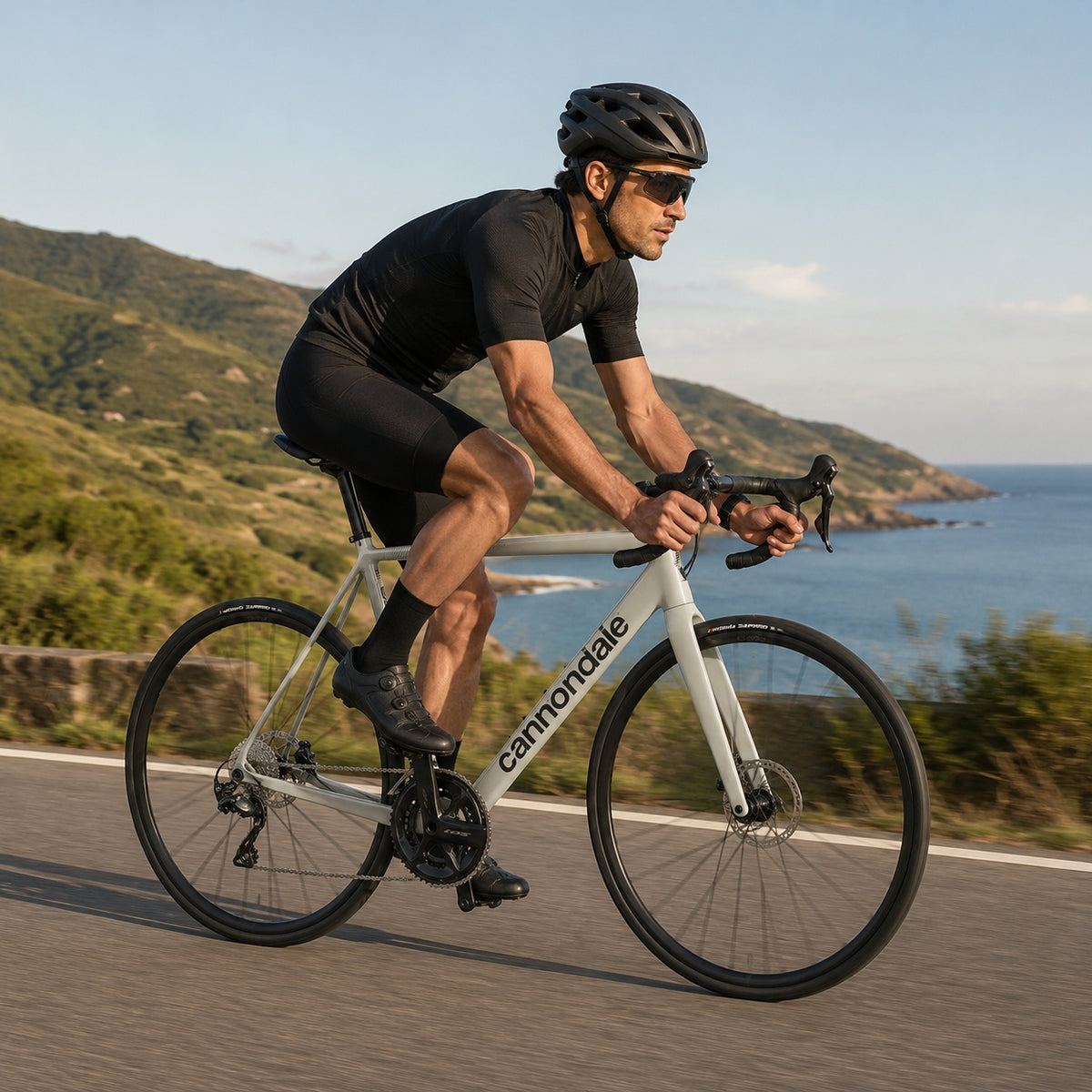 Cannondale CAAD14 3 Alloy Road Bike - Chalk