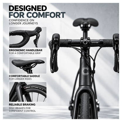 Cannondale 700 U CAAD14 3 Road Bike | Matte Black - Large