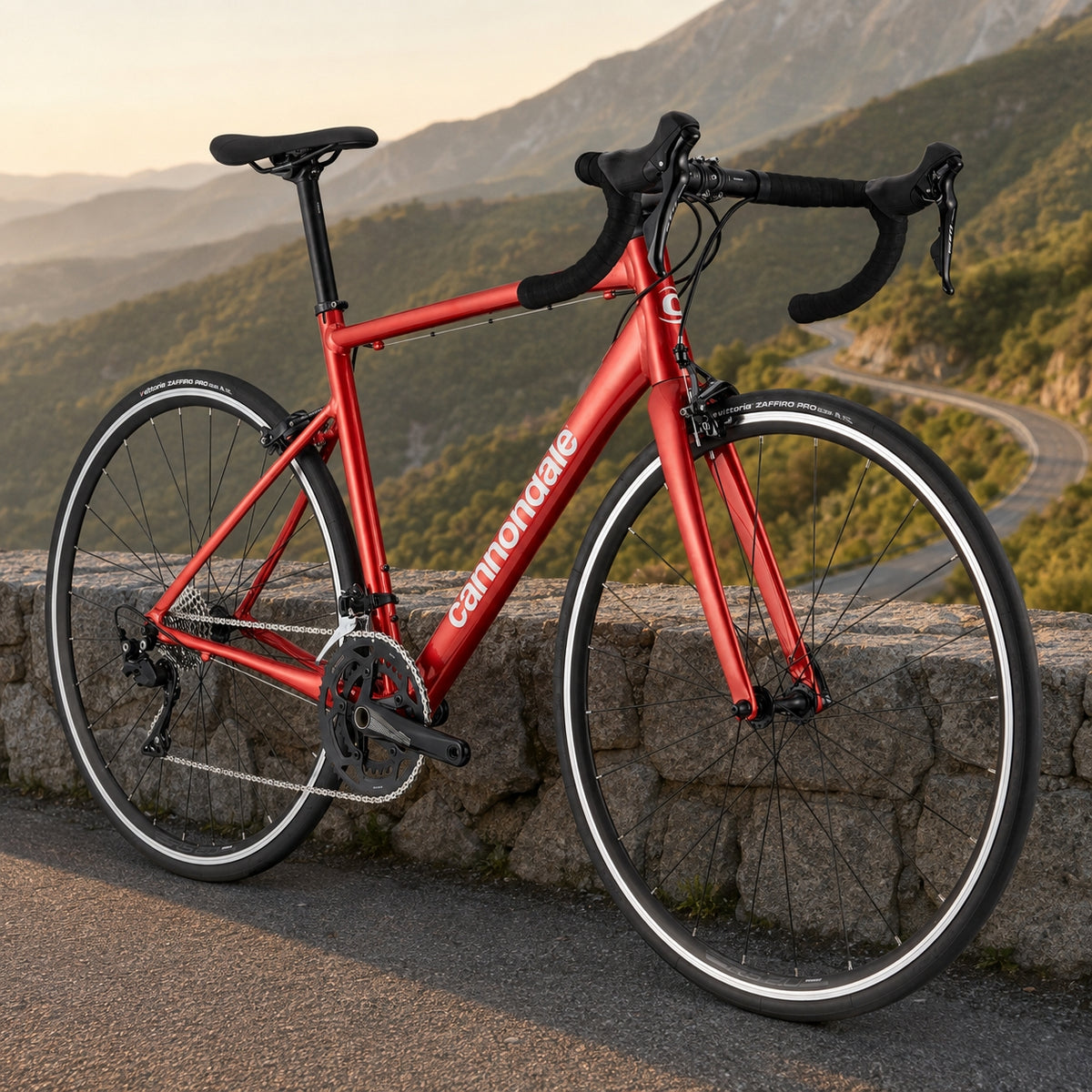 Cannondale CAAD Optimo 1 Shimano 105 Road Bike - Candy Red