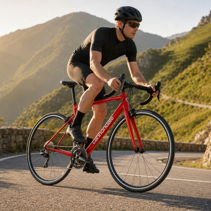 Cannondale CAAD Optimo 1 Shimano 105 Road Bike - Candy Red