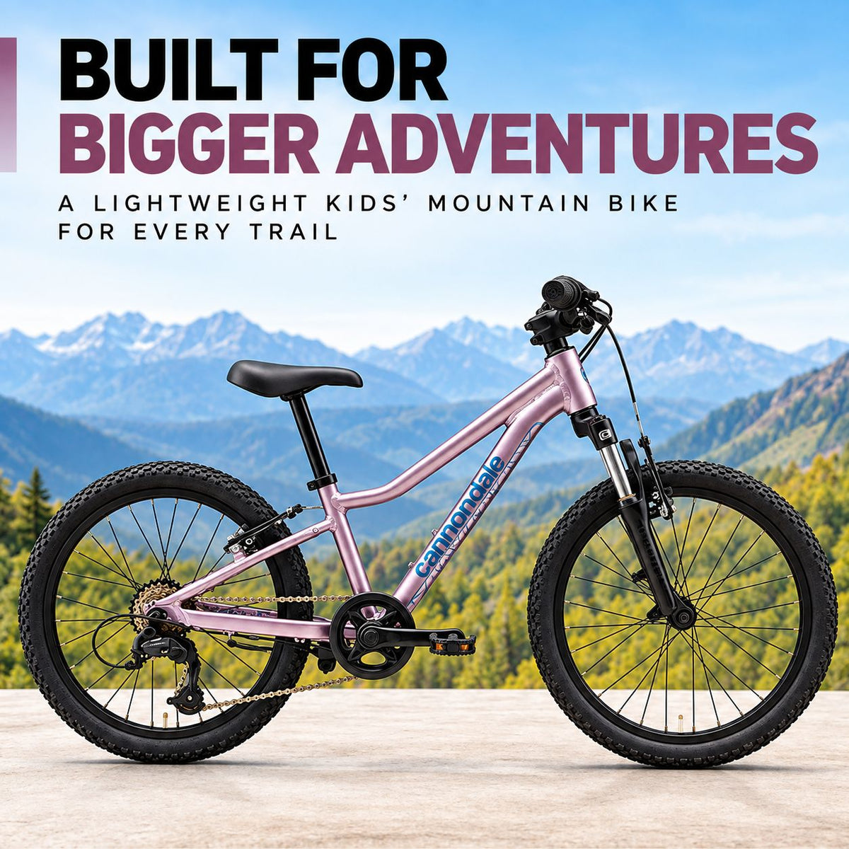 Cannondale Trail  Kids Mountain Bike - Lavender | 20 - Inches