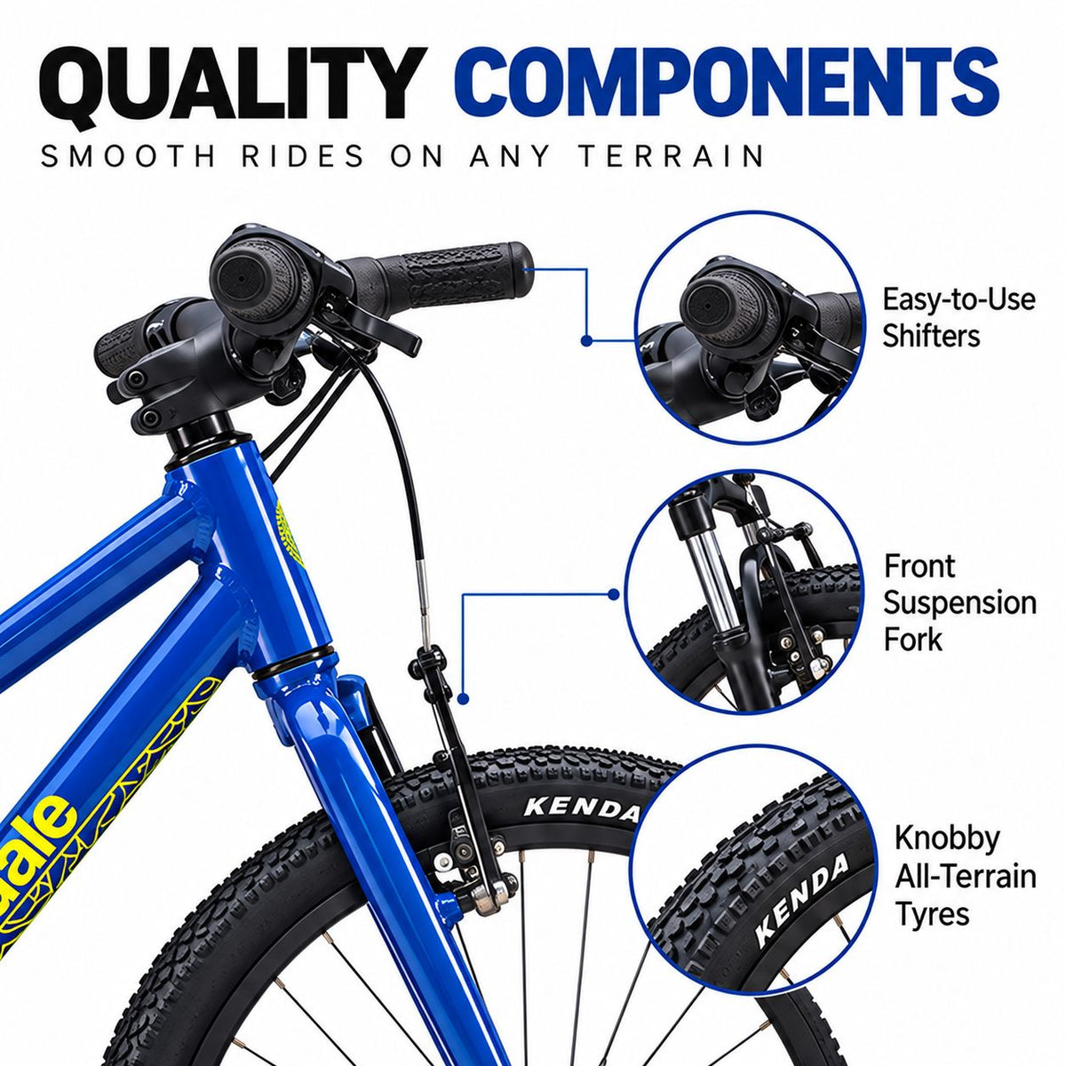 Cannondale Kids Quick Bikes - Abyss Blue | 24- Inches