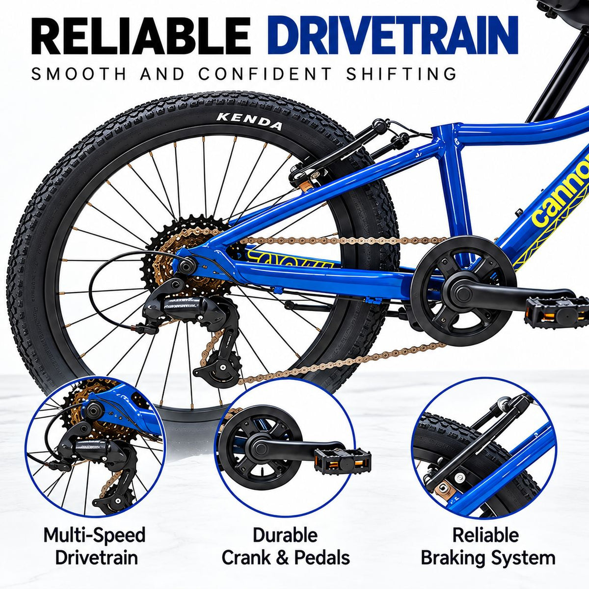 Cannondale Kids Quick Bikes - Abyss Blue | 24- Inches