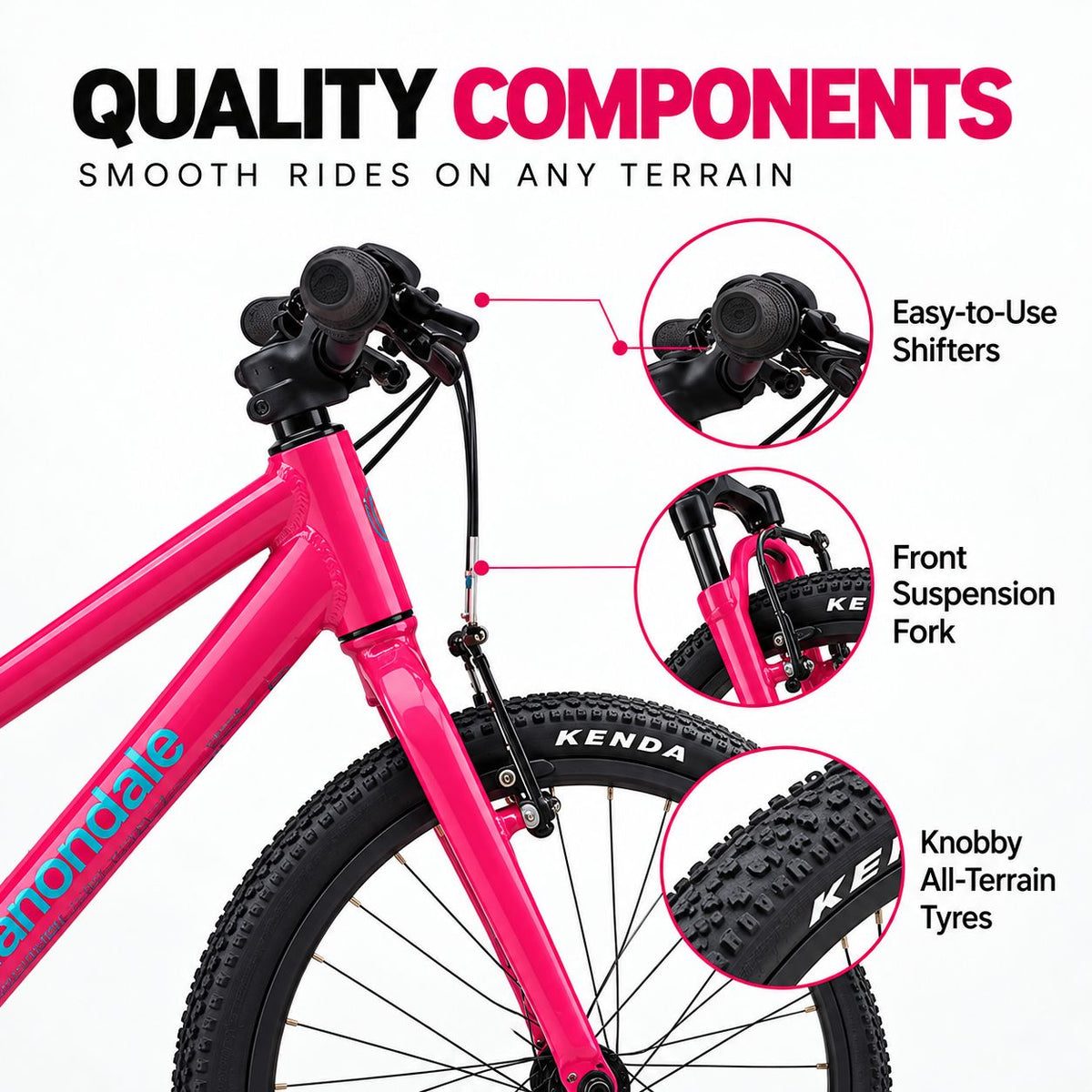 Cannondale Kids Quick Bikes - Abyss Blue | 24- Inches
