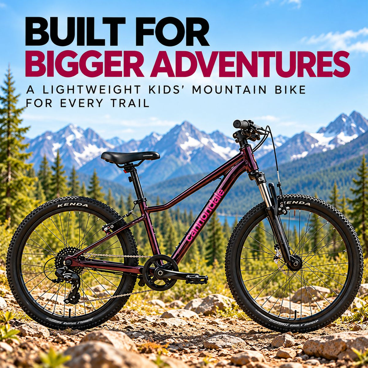 Cannondale Trail  Kids Mountain Bike - Lavender | 20 - Inches