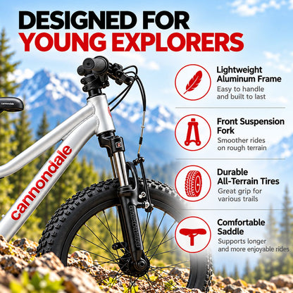 Cannondale Trail  Kids Mountain Bike - Lavender | 20 - Inches