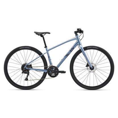 GIANT Liv Alight 2 Disc Women’s Hybrid Bike | Silver - Medium