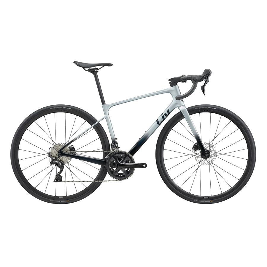 GIANT Liv Avail Advanced 3 Shimano Tiagra Road Bike - Cryo Silver | Double XS