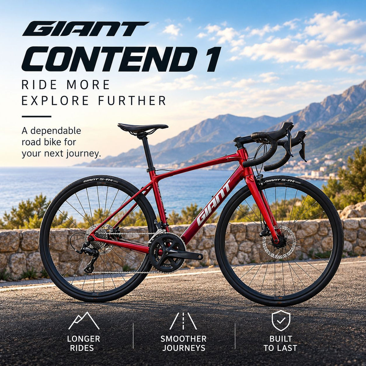 GIANT Contend 1 Road Bike | Medium/Large