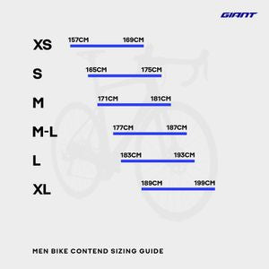 GIANT Contend AR 1 Road Bike | X-Small