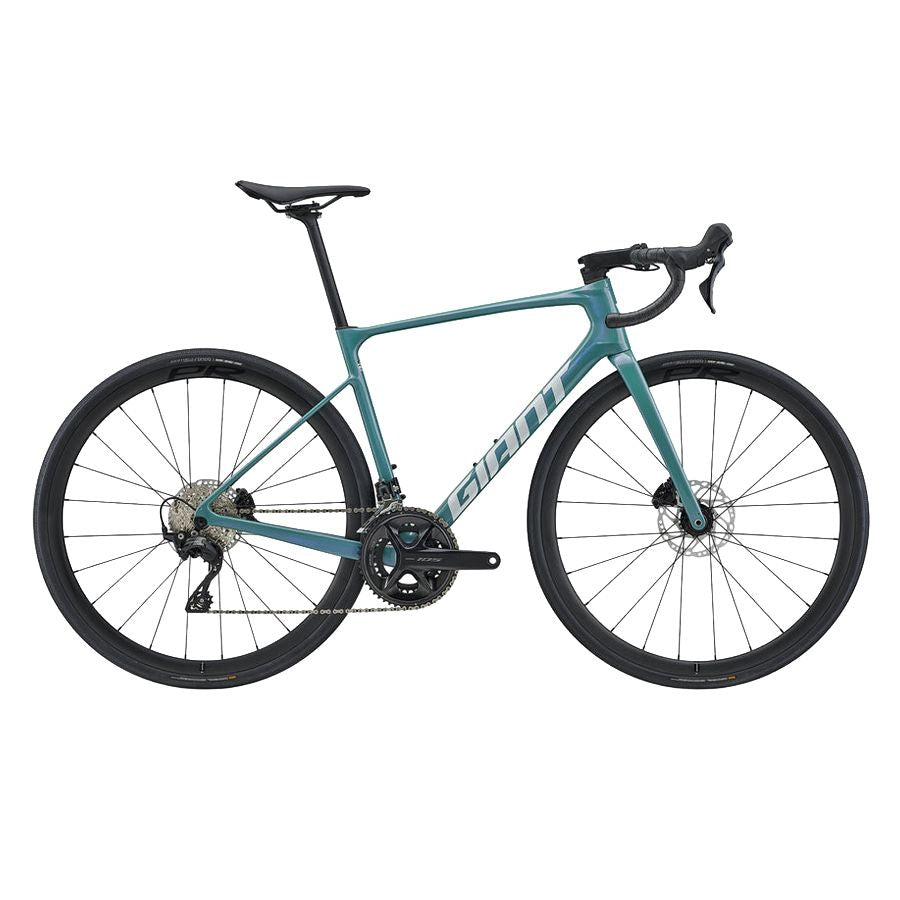 GIANT Defy Advanced 2 Shimano 105 Road Bike - Tidal Green | Extra Small