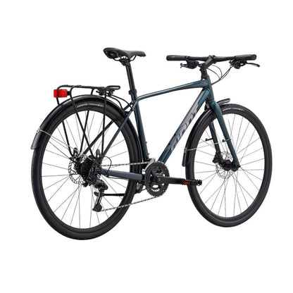 GIANT Escape City Disc 2 Hybrid Bike - Asphalt Green | Small