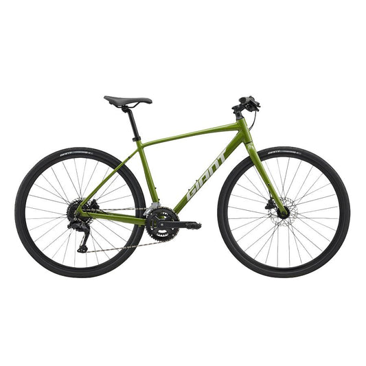 GIANT Escape Disc 2 Hybrid Bike - Dried Matcha | Extra Small
