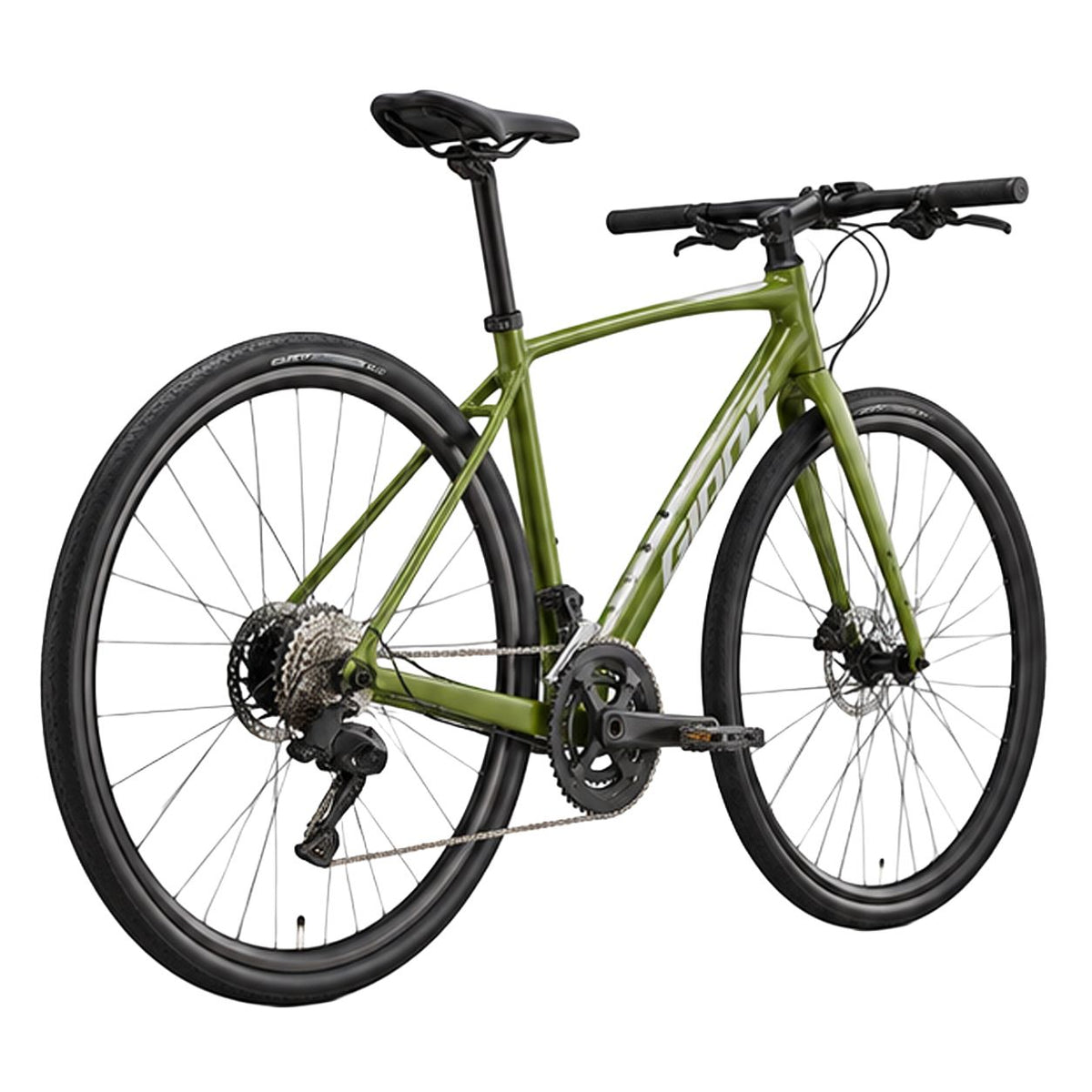 GIANT Escape Disc 2 Hybrid Bike - Dried Matcha | Extra Small