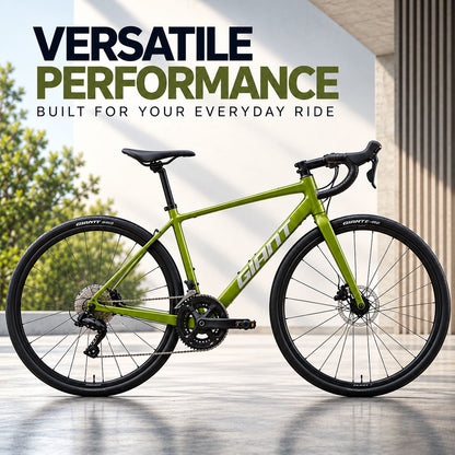 GIANT Escape Disc 2 Hybrid Bike - Dried Matcha | Extra Small