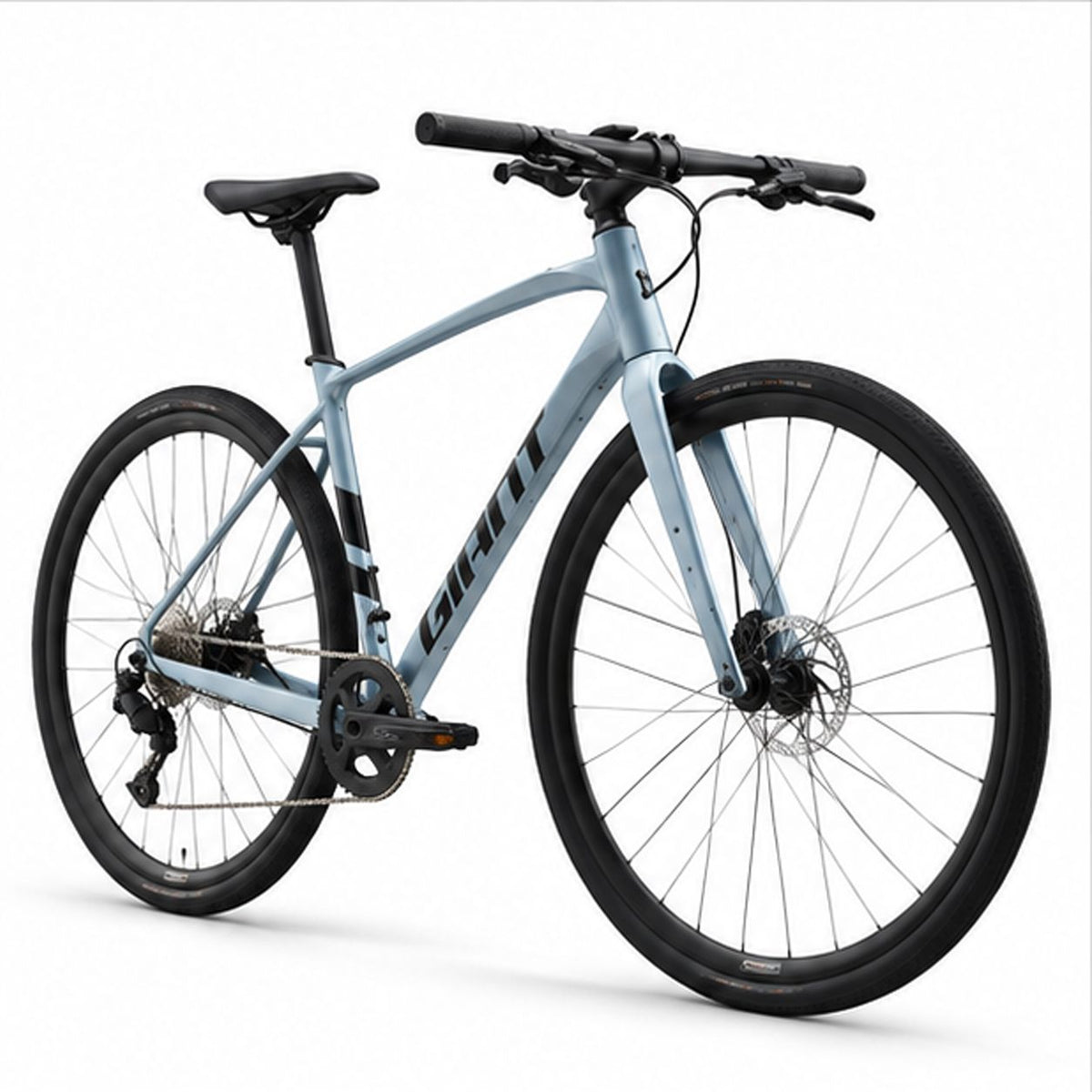 GIANT FastRoad AR 2 Hybrid Bike - Glacier Silver | Extra Small