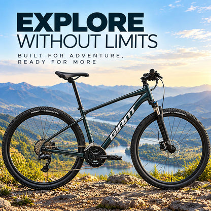 GIANT Roam 2 Mountain Bike – Asphalt Green | Small