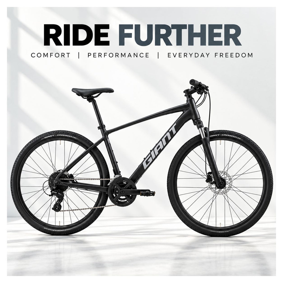 GIANT Roam 4 Gravel Bike | Stealth Chrome - Small