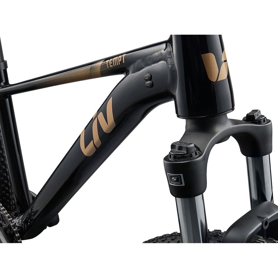 GIANT Liv Tempt 4 Women’s Lightweight Mountain Bike 27.5 Inches - Black | Extra Small
