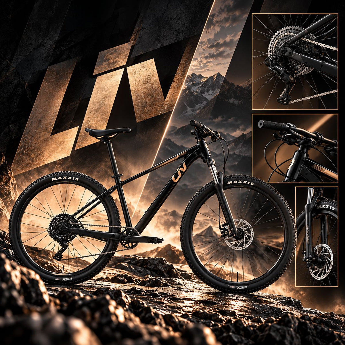 GIANT Liv Tempt 4 Women’s Lightweight Mountain Bike 27.5 Inches - Black | Extra Small