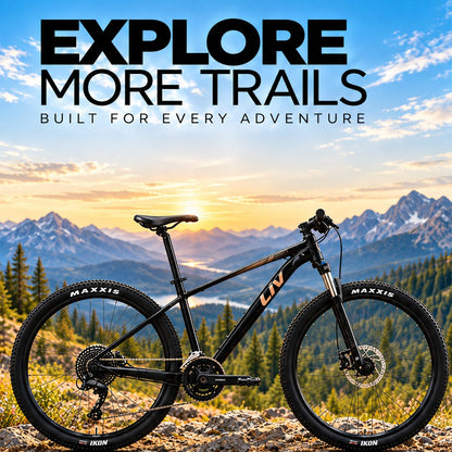 GIANT Liv Tempt 4 Women’s Lightweight Mountain Bike 27.5 Inches - Black | Extra Small