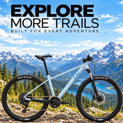 GIANT Liv Tempt 4 Women’s Lightweight Mountain Bike 27.5 Inches - Black | Extra Small